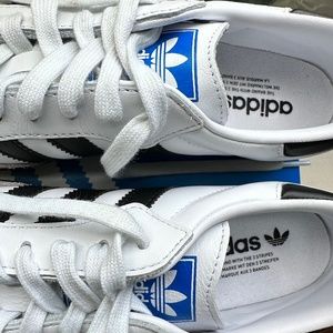 Adidas Samba OG ~ Size M 7.5/W 8.5 ~ Cloud White / Core Black / Clear Granite